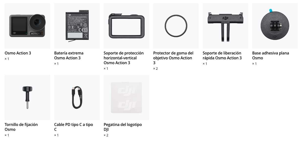 DJI Action 3 Standard Combo